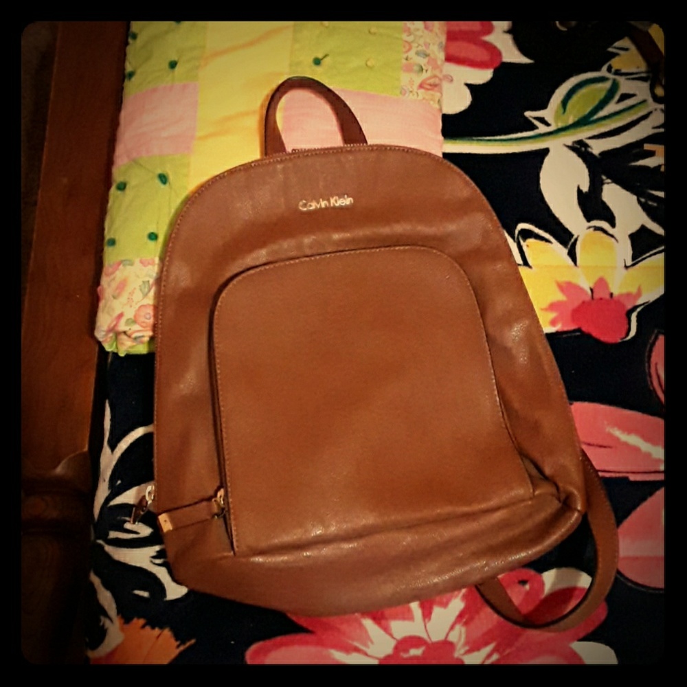 Calvin Klein backpack purse